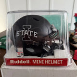 Iowa State Cyclones NCAA Mini Speed Football Helmet Satin Black - NCAA
