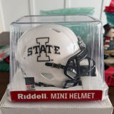 Iowa State Cyclones NCAA Mini Speed Football Helmet White- NCAA