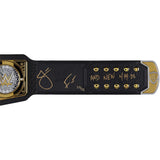 Jacob Fatu WWE Autographed United States Championship Replica Title Belt with And New 4-19-25 Inscription - Limited Edition of 25