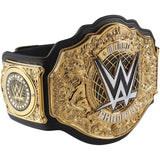Jey Uso WWE Autographed World Heavyweight Championship Replica Title Belt with "And New 4-19-25" Inscription
