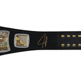 John Cena Autographed WWE Championship Spinner Replica Title Belt