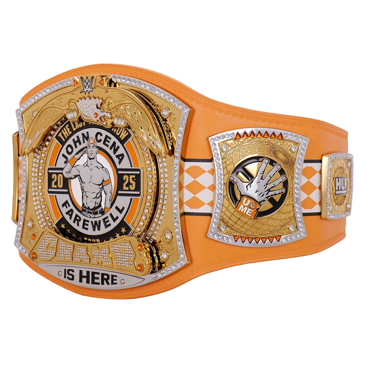 John Cena Farewell Tour 2025 Knoxville Spinner Championship Replica Title Belt