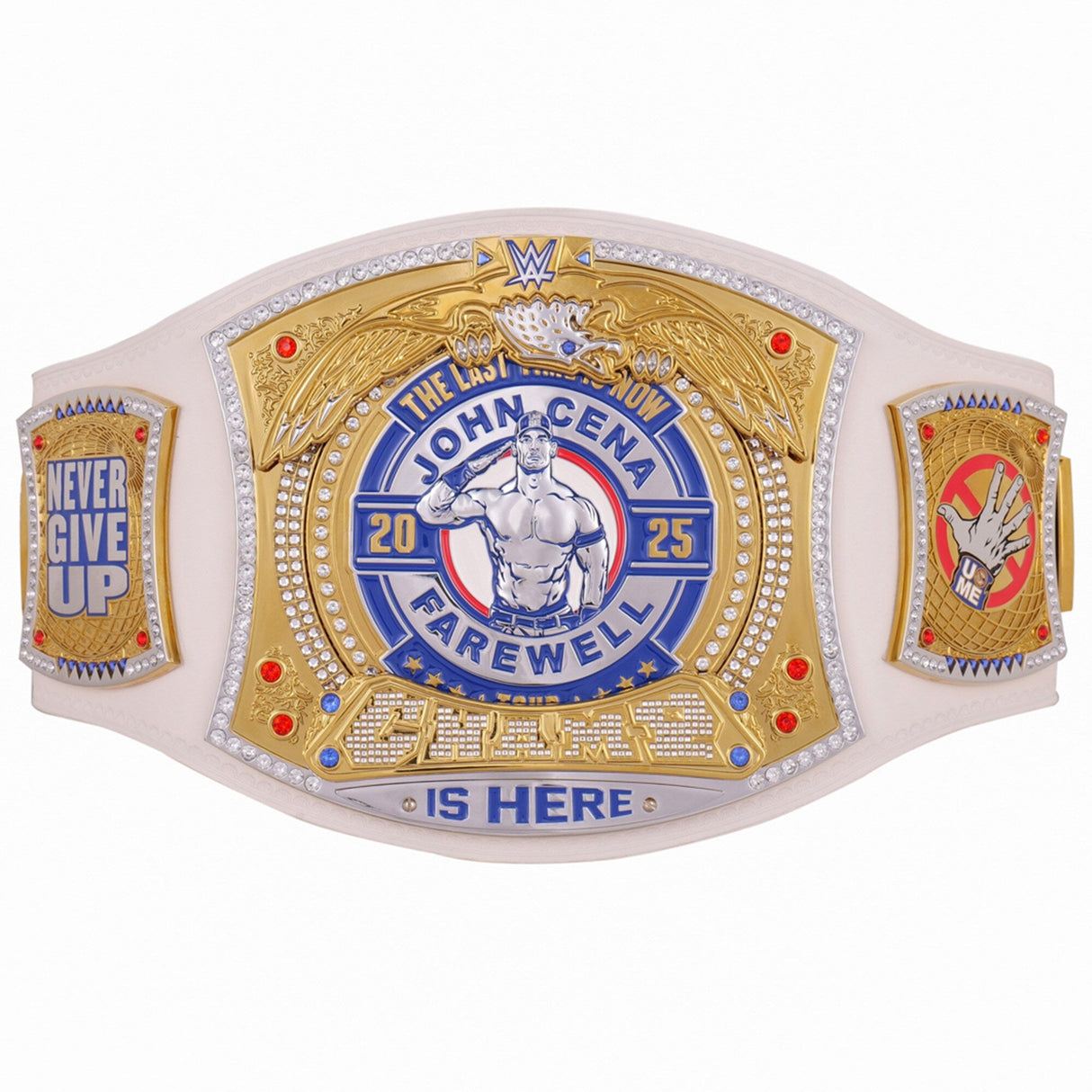 John Cena Farewell Tour Los Angeles Spinner Championship Replica Title Belt