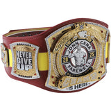 John Cena WWE Autographed 2025 Farewell Tour Brussels Replica Title Belt - Limited Edition of 25