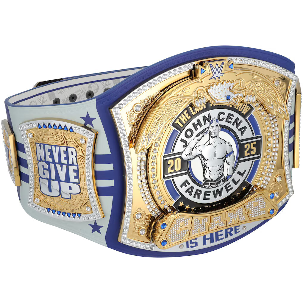 John Cena WWE Autographed Farewell Tour 2025 Lexington Replica Title Belt - Limited Edition of 25