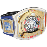 John Cena WWE Autographed Farewell Tour 2025 Paris Replica Title Belt - Limited Edition of 25