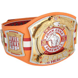John Cena WWE Autographed Farewell Tour 2025 Tampa Replica Title Belt - Limited Edition of 50