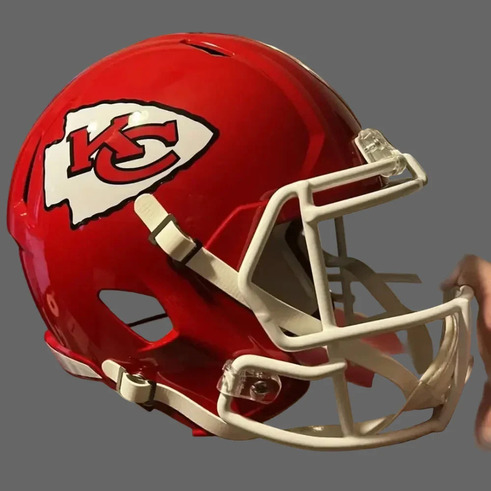 Kansas City Chiefs Full Size Speed Replica Football Helmet - NFL