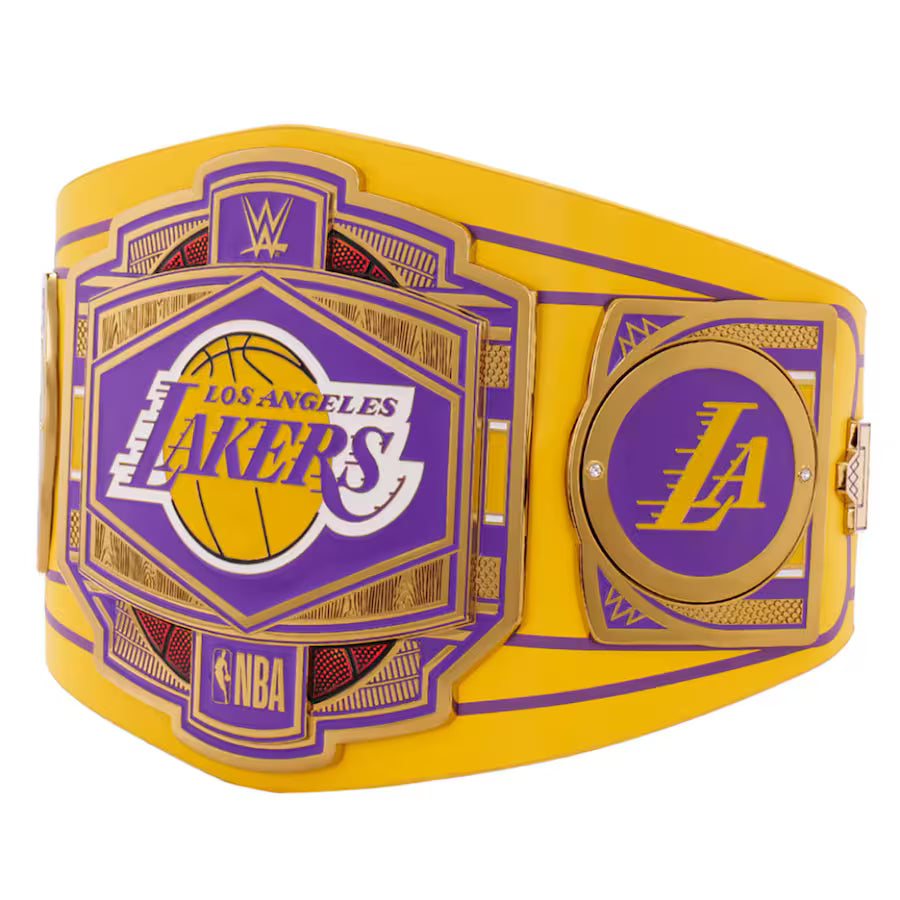 Los Angeles Lakers WWE Legacy Title Belt