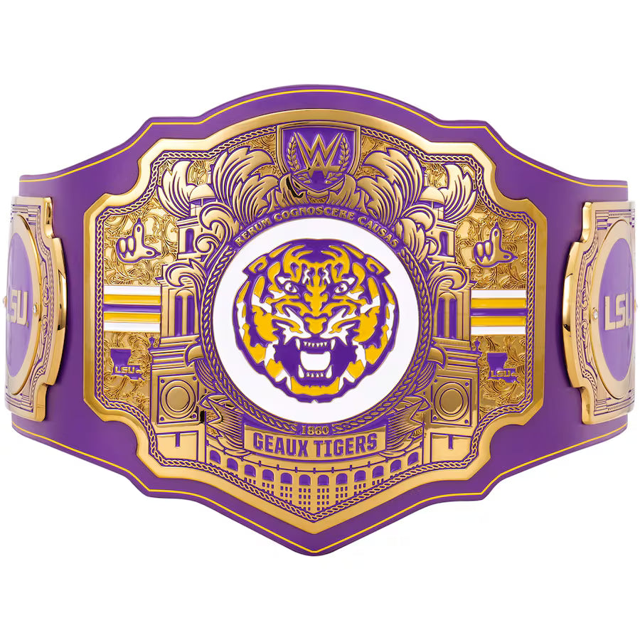 LSU Tigers WWE Legacy Title Belt