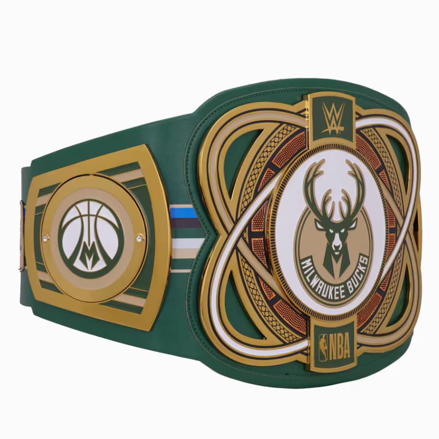 Milwaukee Bucks WWE Legacy Title Belt