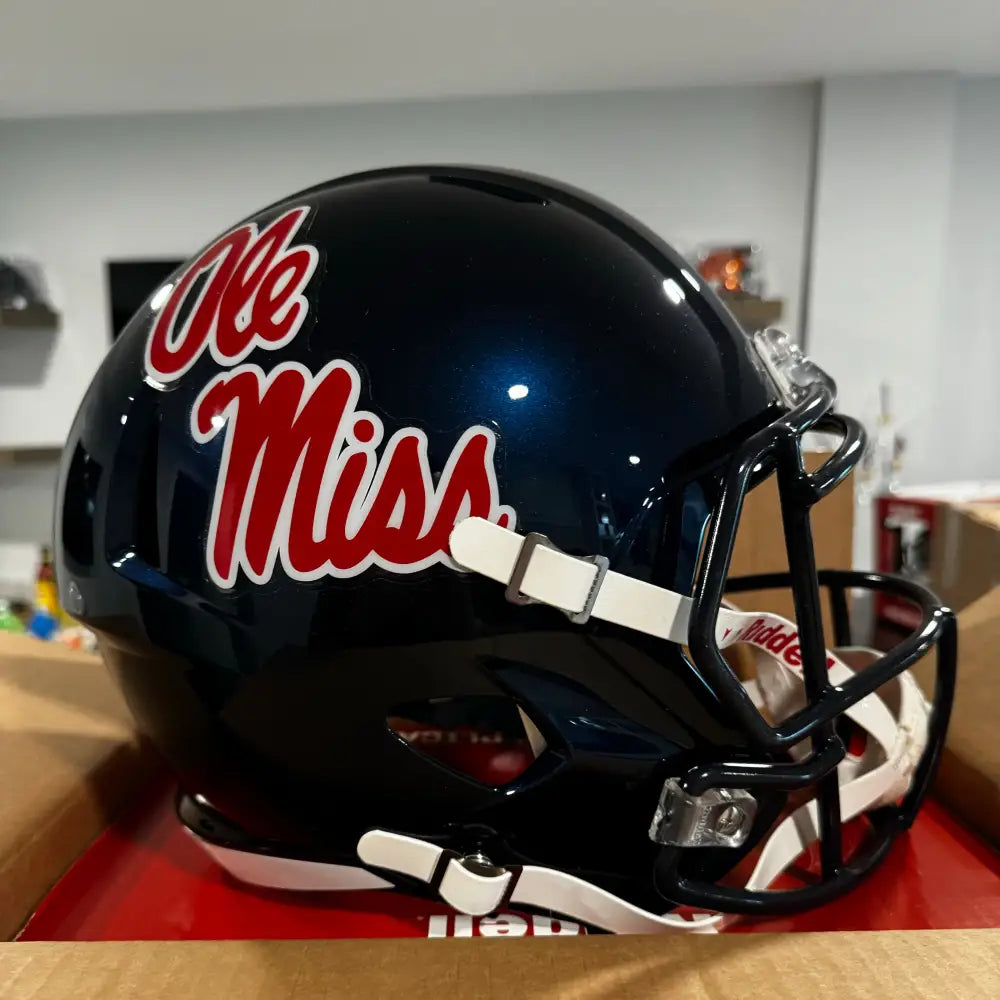 Mississippi (Ole Miss) Rebels Full Size Speed Replica Football Helmet - NCAA