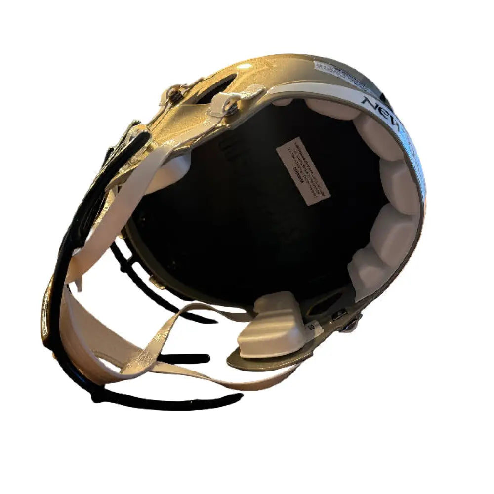 New Orleans Saints Full Size Speed Replica Football Helmet - NFL