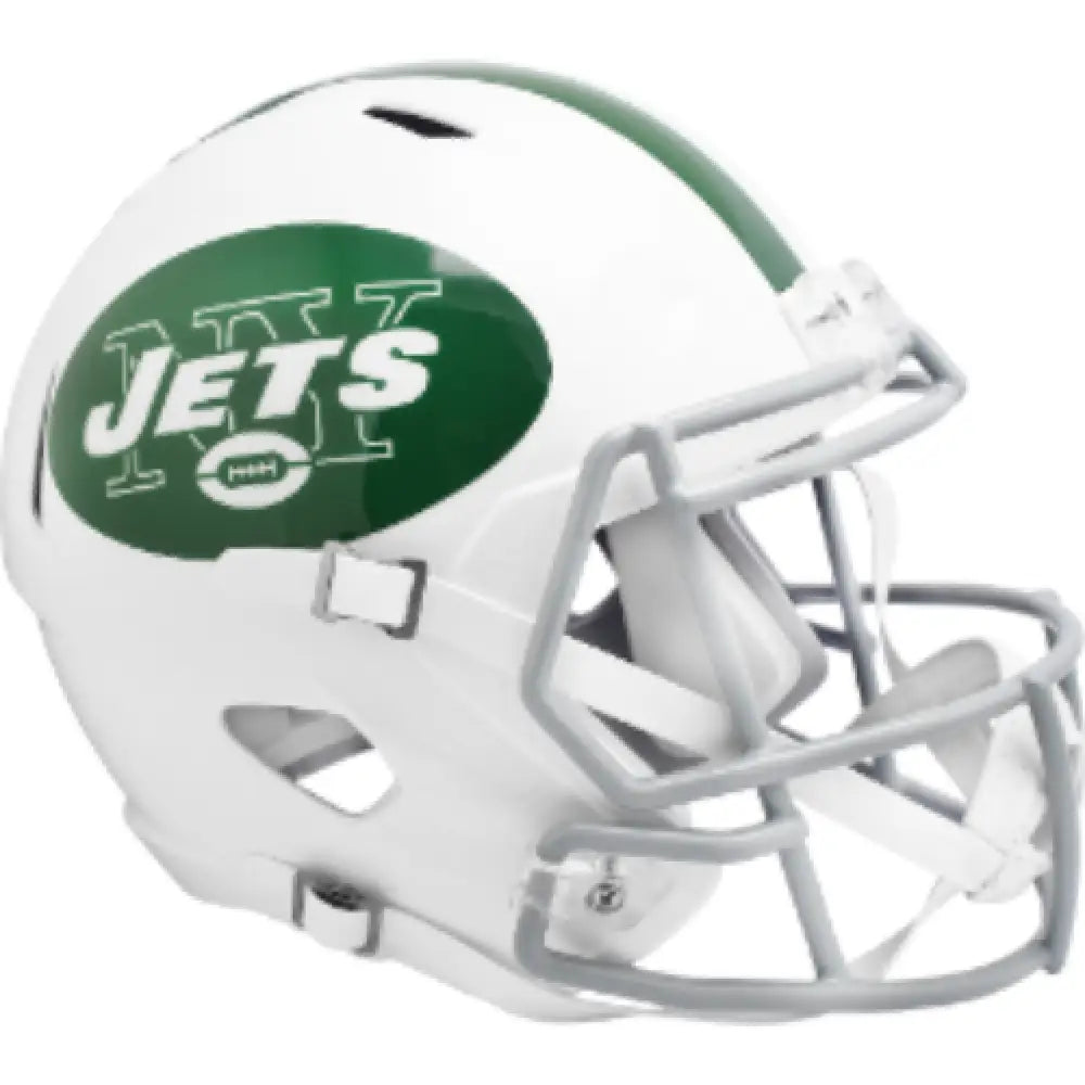 New York Jets Full Size Speed Replica Football Helmet 2024 On-Field Alternate - NFL