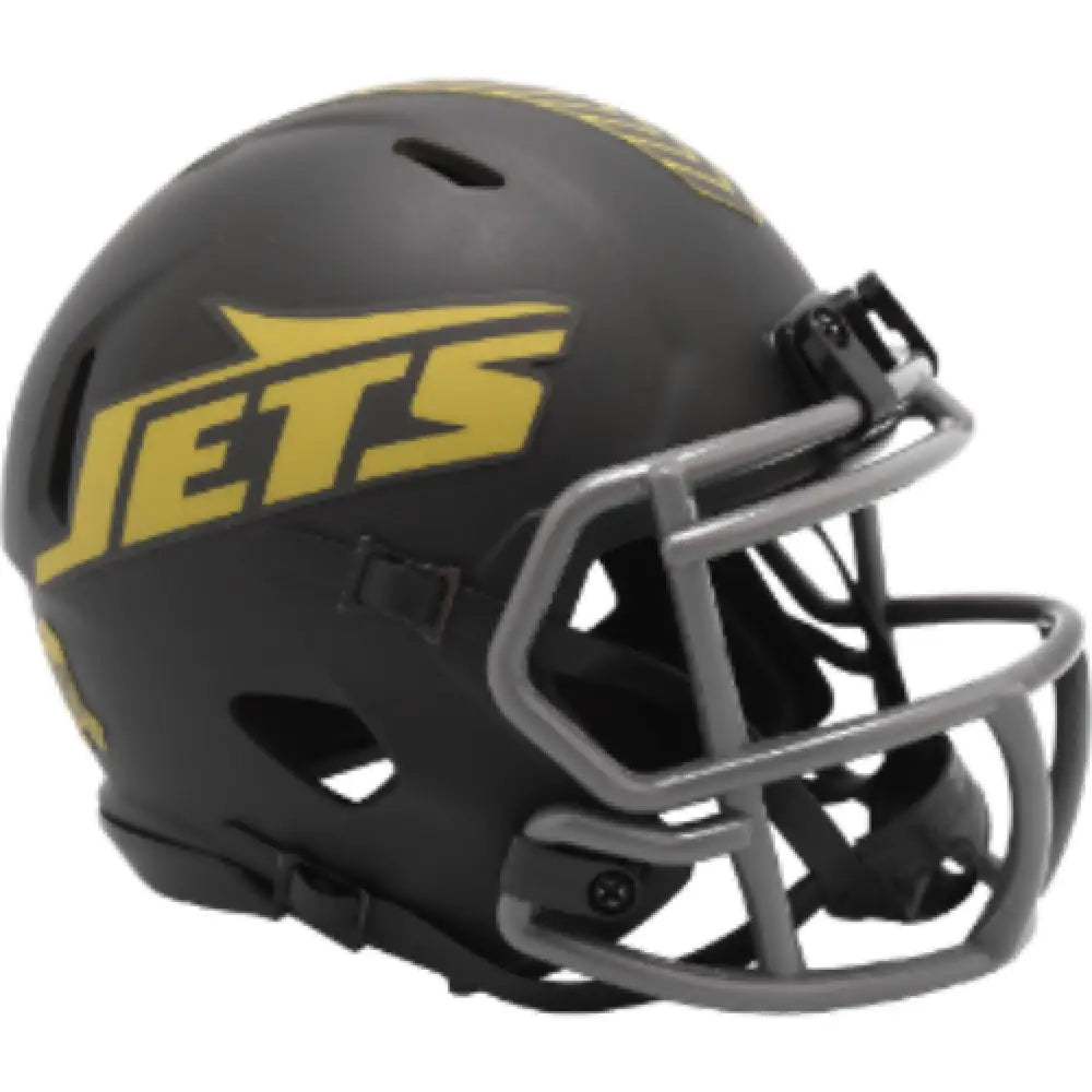New York Jets SALUTE TO SERVICE 4 Mini Speed Football Helmet- NFL