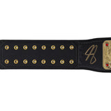 John Cena Autographed World Heavyweight Championship Replica Title Belt