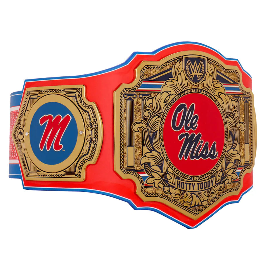 Ole Miss Rebels WWE Legacy Title Belt