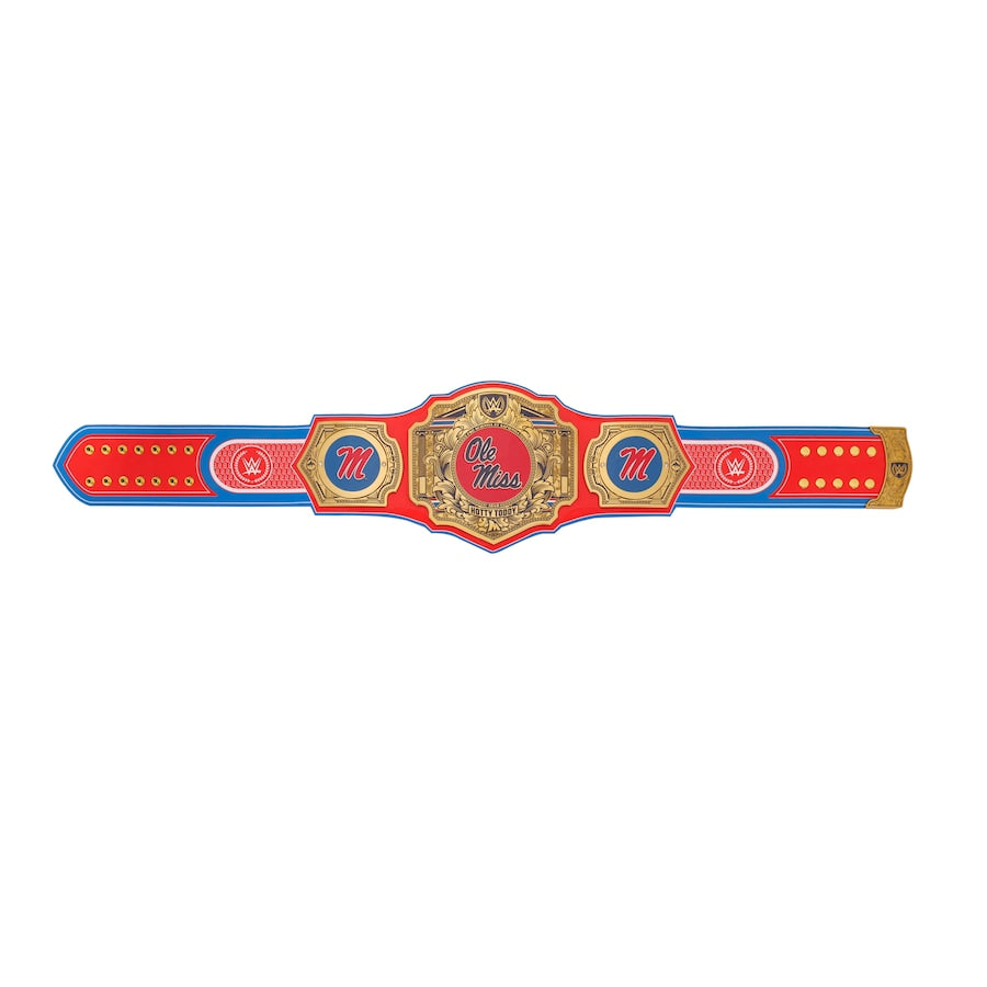 Ole Miss Rebels WWE Legacy Title Belt