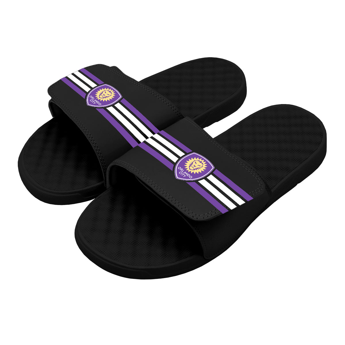 Orlando City SC Stripes Slides