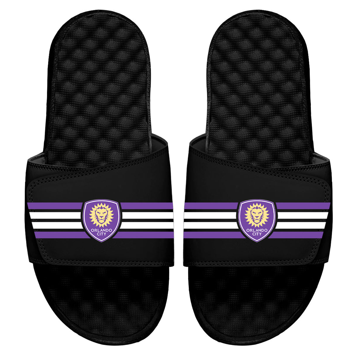 Orlando City SC Stripes Slides