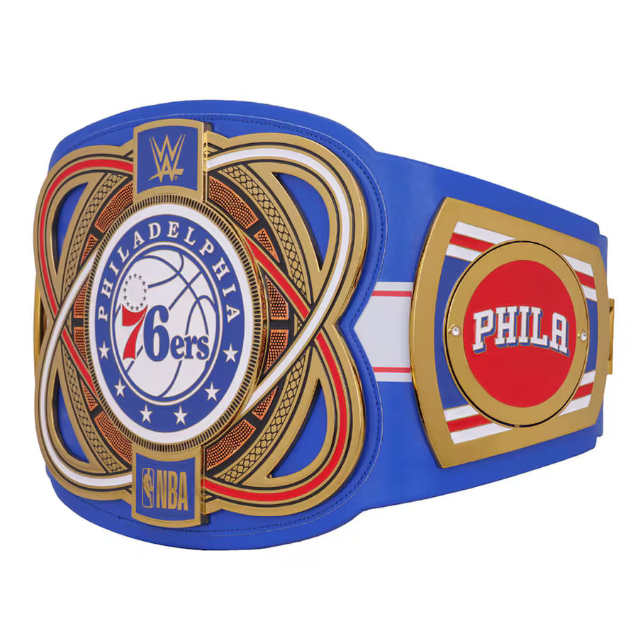 Philadelphia 76ers WWE Legacy Title Belt