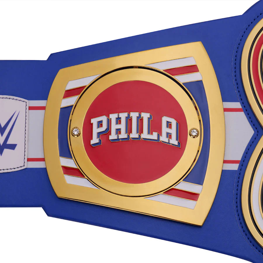 Philadelphia 76ers WWE Legacy Title Belt