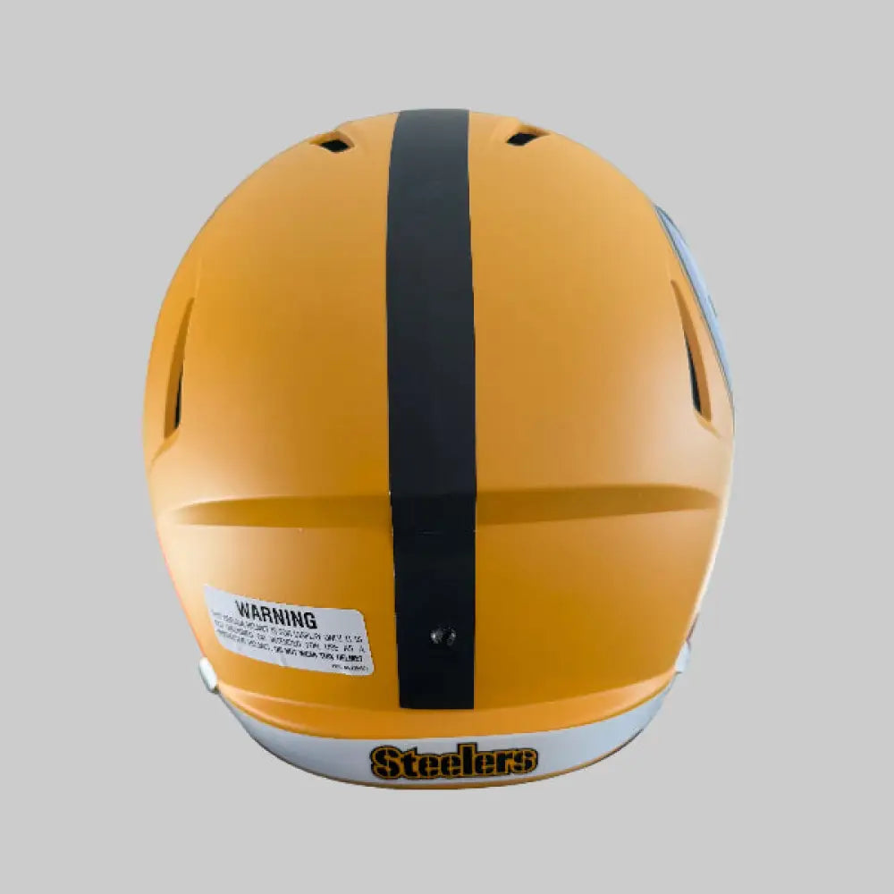 Pittsburgh Steelers Full Size Speed Replica Football Helmet 2025 Alternate On-Field - NFL
