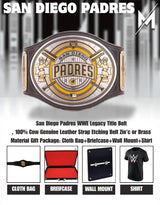 San Diego Padres WWE Legacy Title Belt