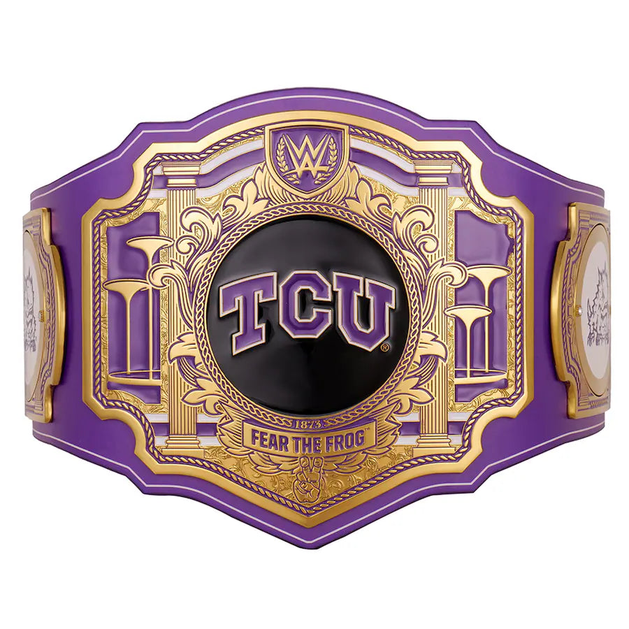 TCU Horned Frogs WWE Legacy Title Belt