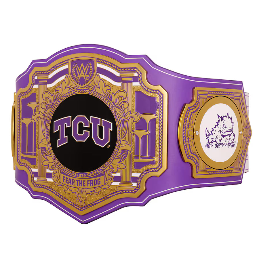 TCU Horned Frogs WWE Legacy Title Belt