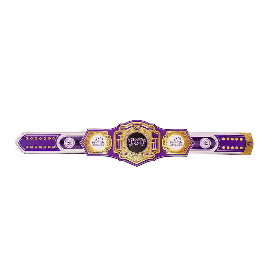 TCU Horned Frogs WWE Legacy Title Belt