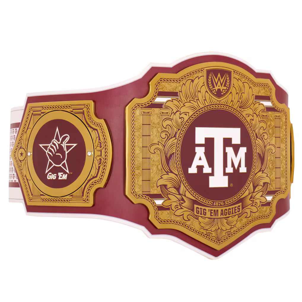 Texas A&M Aggies WWE Legacy Title Belt