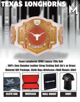 Texas Longhorns WWE Legacy Title Belt