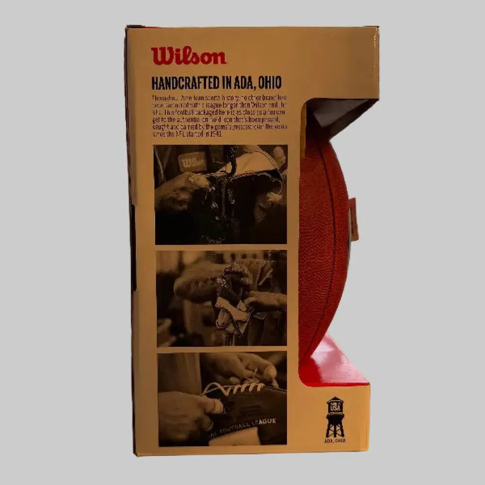 THE DUKE NFL FOOTBALL Wilson Official NFL Game Football (Goodell)