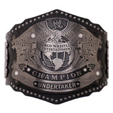 WWE championship belt with 'World Wrestling Entertainment' logo on a white background
