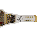 Tiffany Stratton WWE Autographed Women's Championship Replica Title Belt