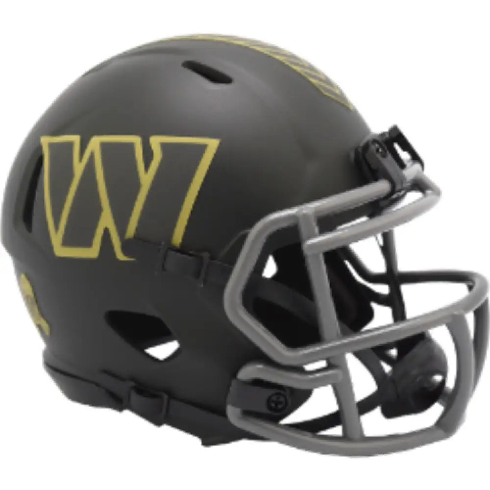 Washington Commanders SALUTE TO SERVICE 4 Mini Speed Football Helmet NFL