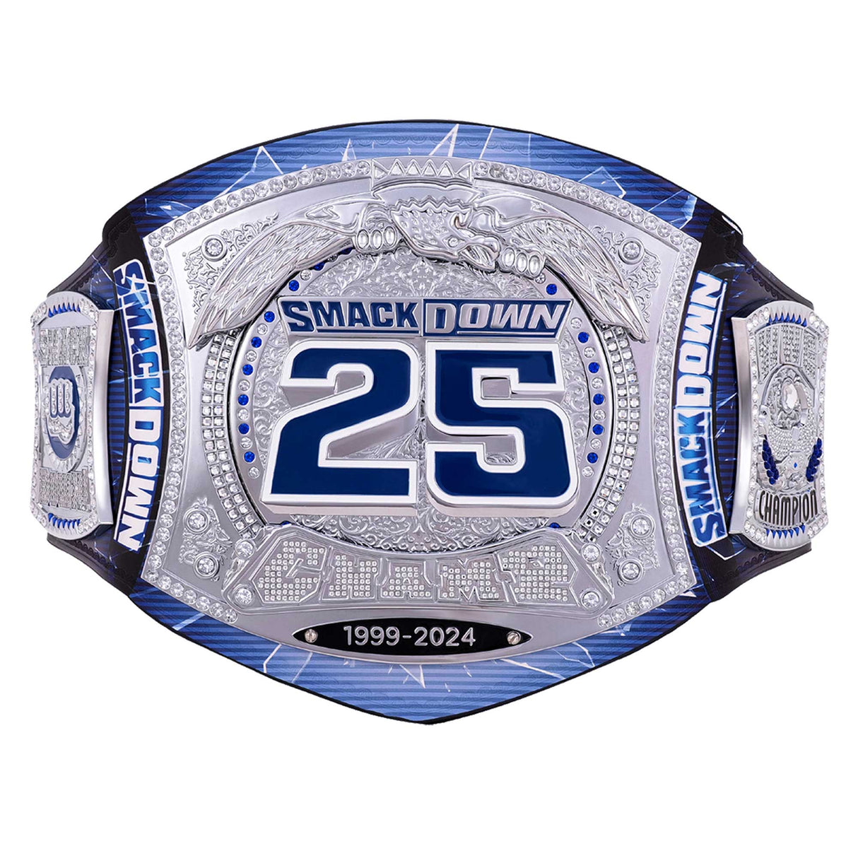 WWE SmackDown 25 Years Special Edition Spinner Replica Title Belt